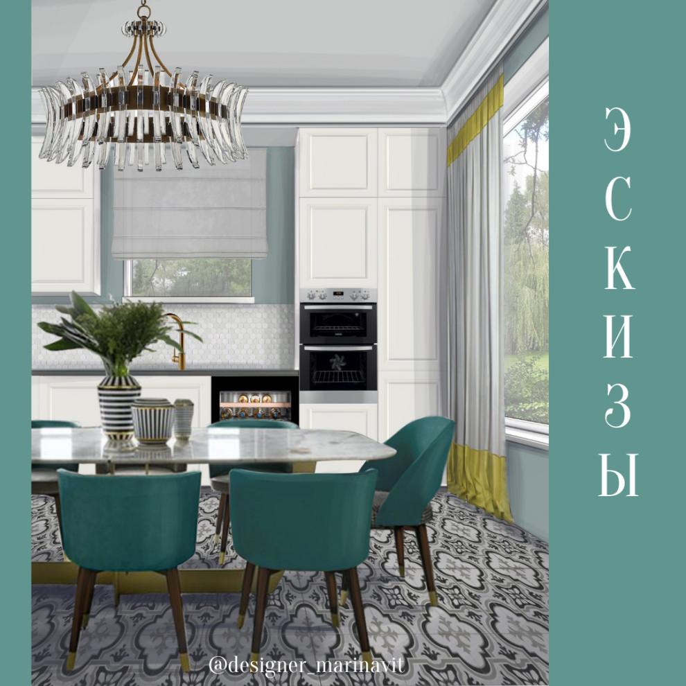 Дом в подмосковье - Кухня