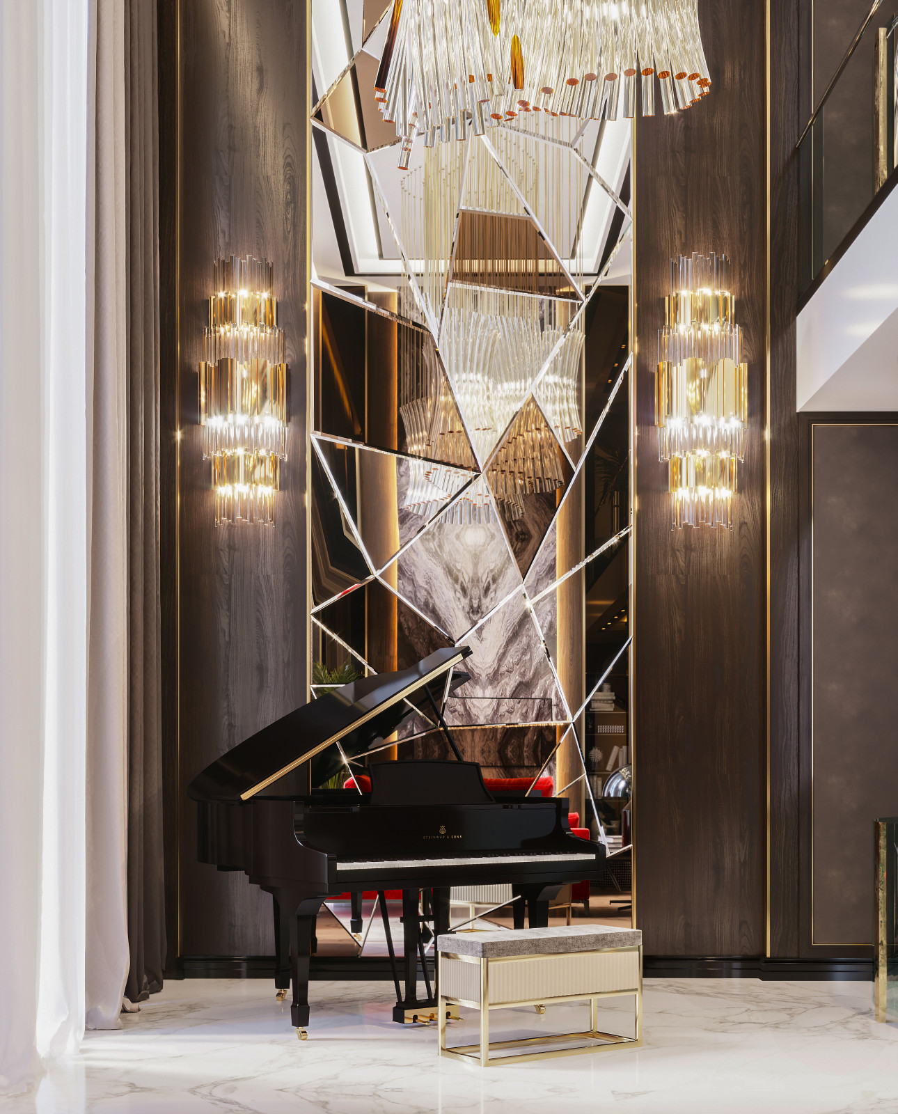 Гостиная в доме