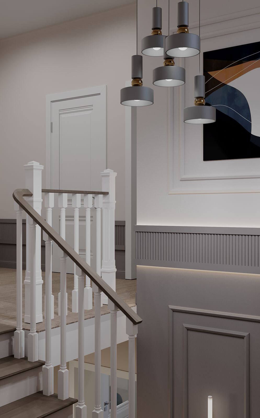 Дизайн дома в неоклассике