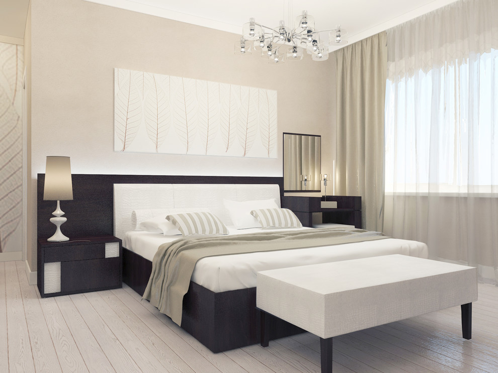 Современный интерьер в светлых тонах