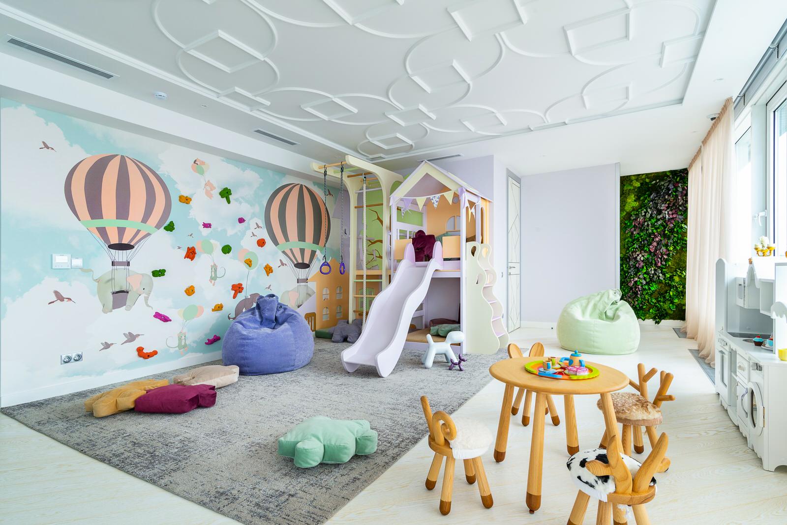 2-х уровневый пентхаус в стиле Арт-Деко