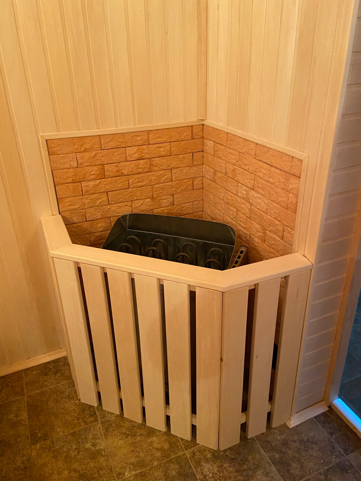 Обшивка парилки