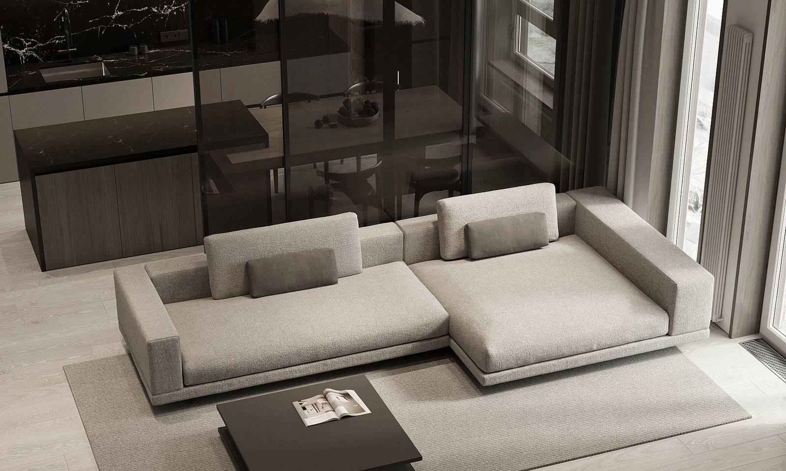 ЖК "Welltown" (гостиная)