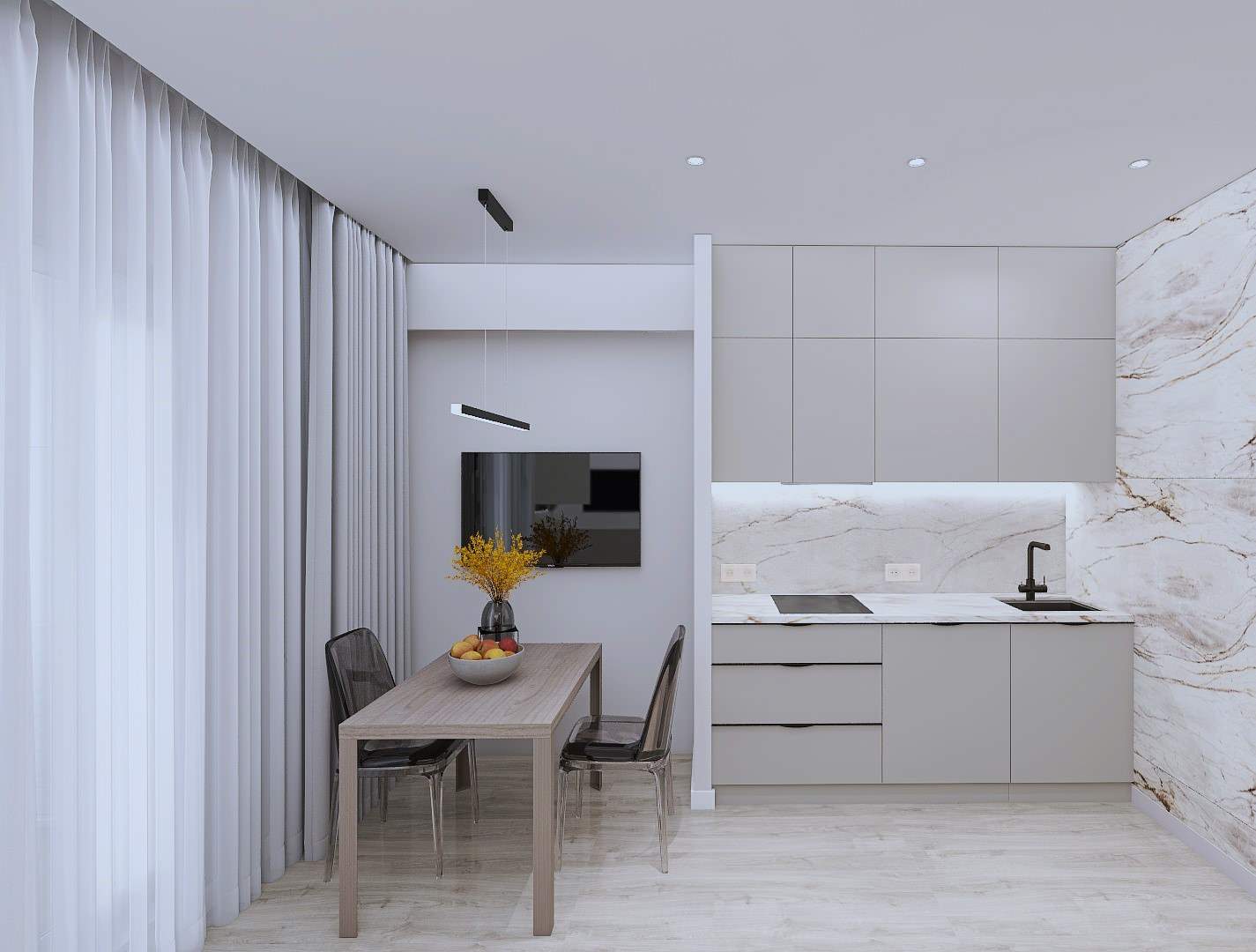 Квартира для мамы-альпинистки, сына и Льва