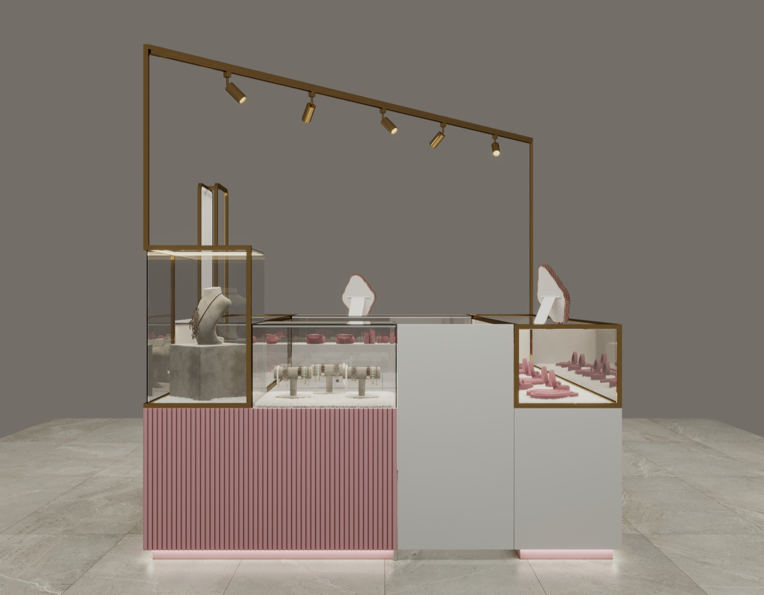 Обложка проекта: Островок для бижутерии в ТЦ