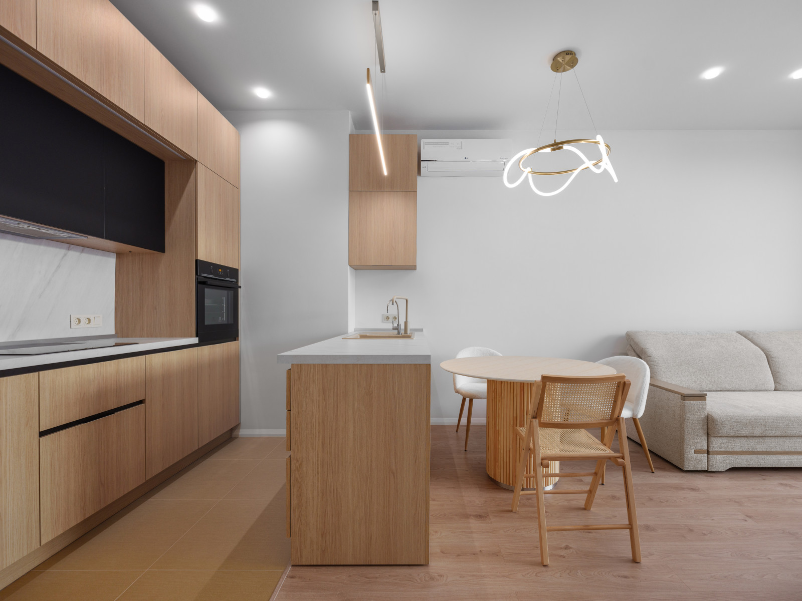 Ремонт кухни-гостиной