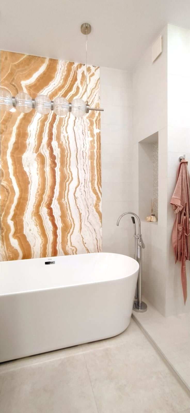 Обложка проекта: Панно из Onyx Alabastro с подстветкой