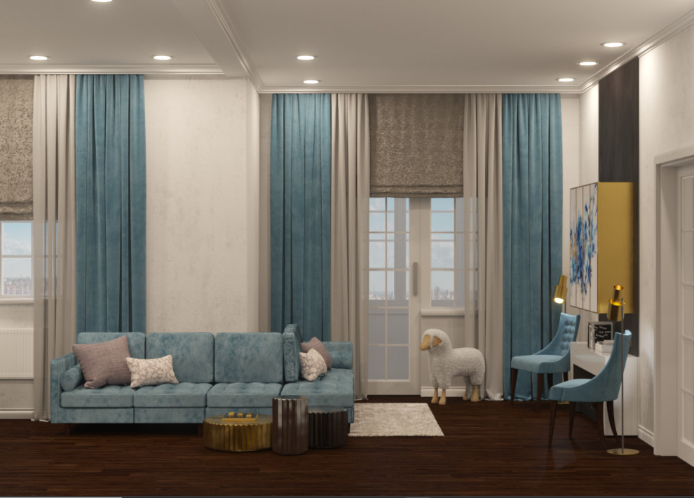 Проект кухни-гостиной