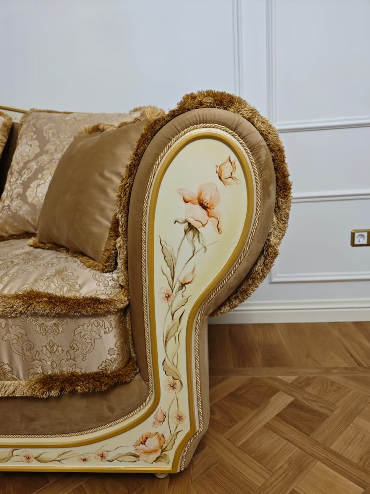 Классический диван по индивидуальному эскизу