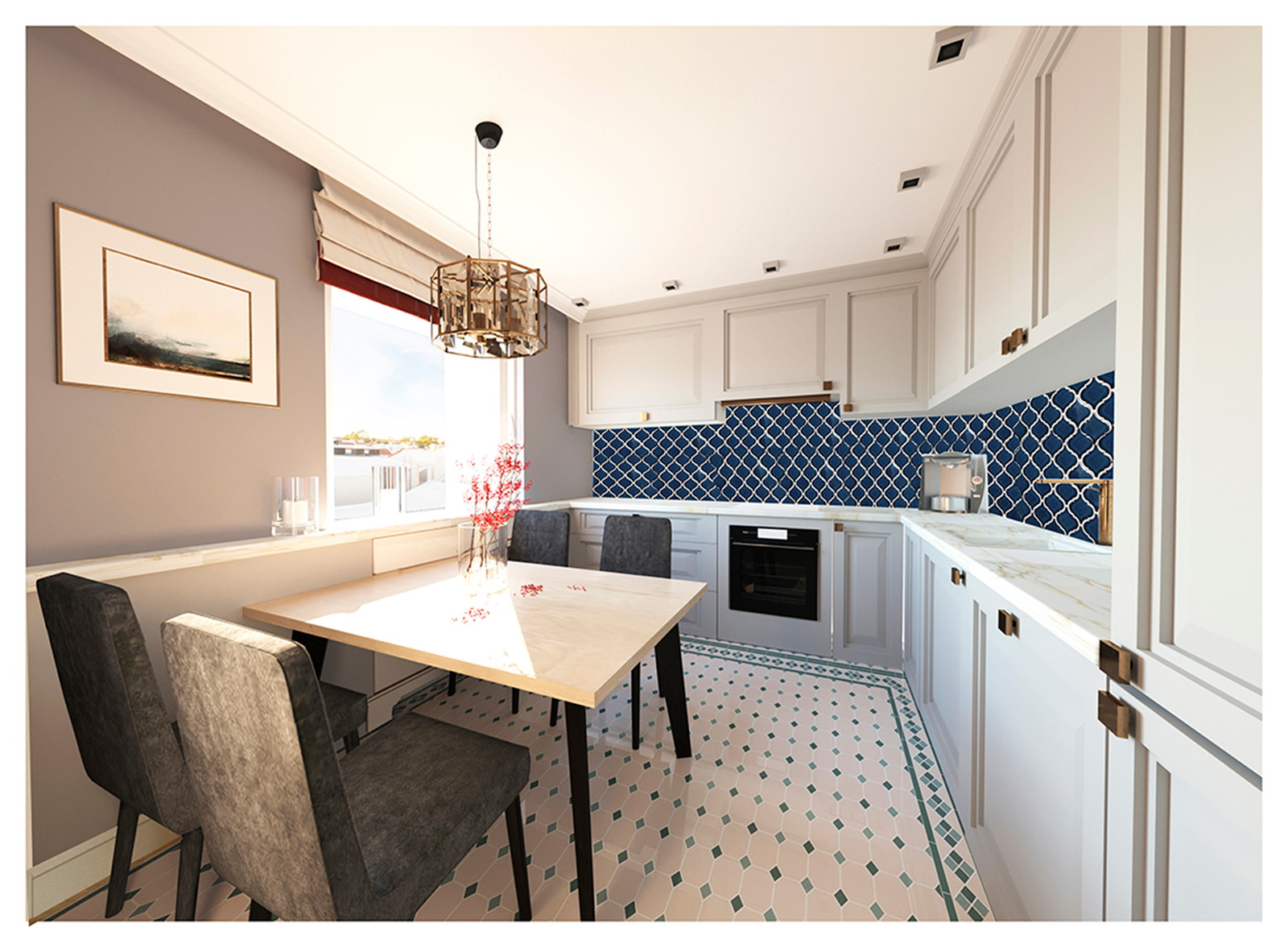 Обложка проекта: Чернично-брусничный коктейль