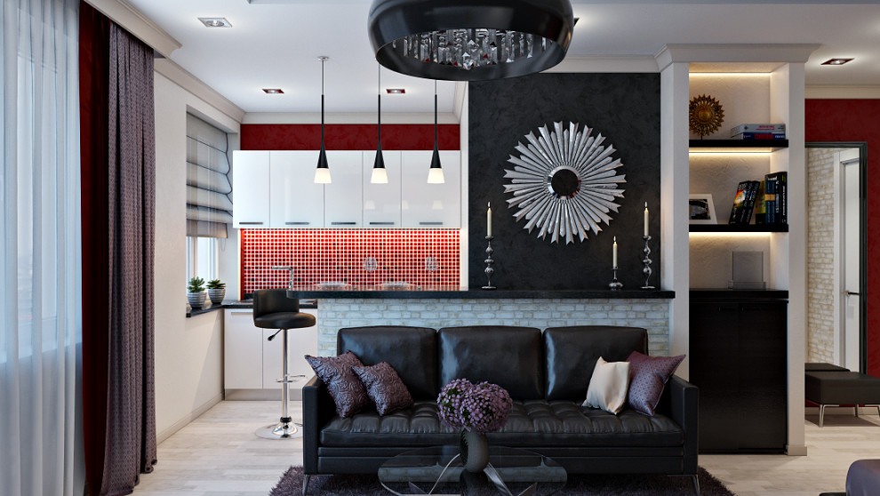 Обложка проекта: Однокомнатная квартира студия