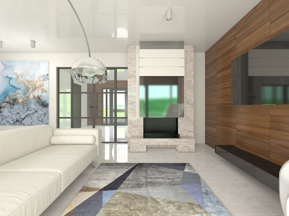 Дом "Куб" в стиле минимализм.