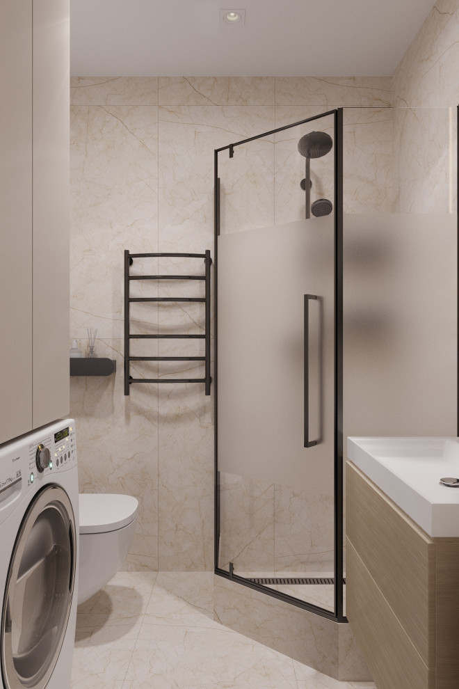 Проект 1-комн.квартиры в ЖК Авиатор, г.Санкт-Петербург, 2021г.