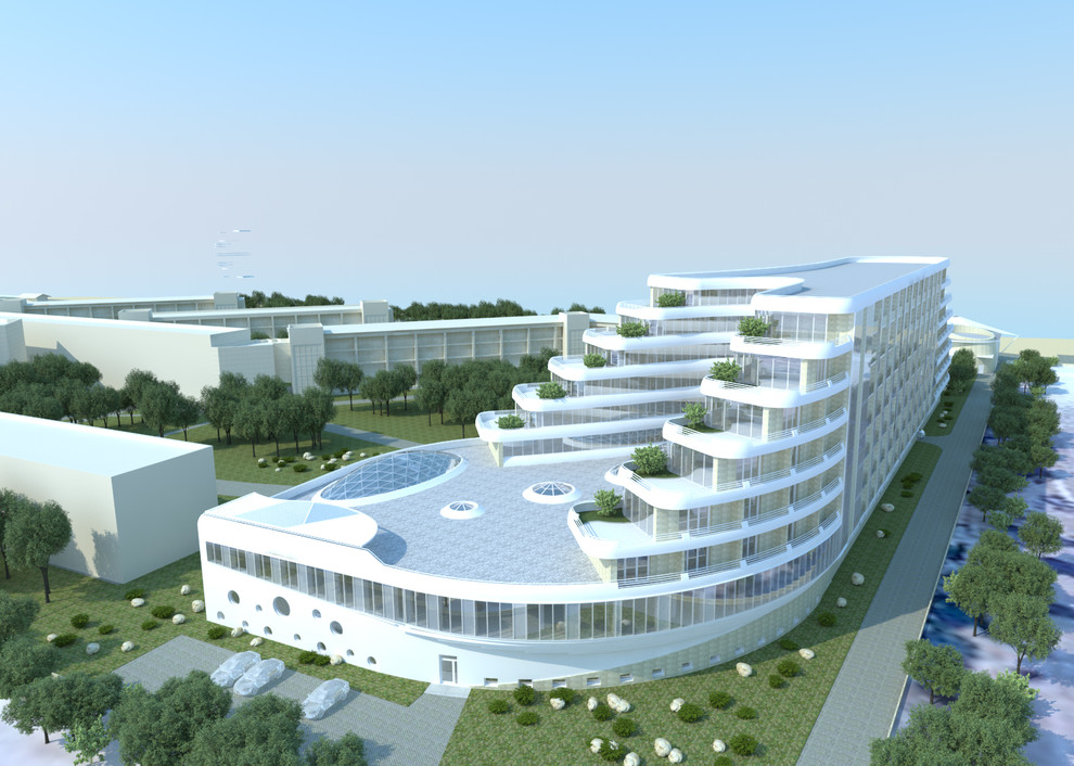 Эскиз пансионата