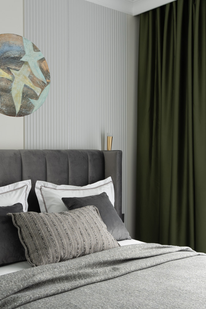 Неоклассика с акцентами индиго