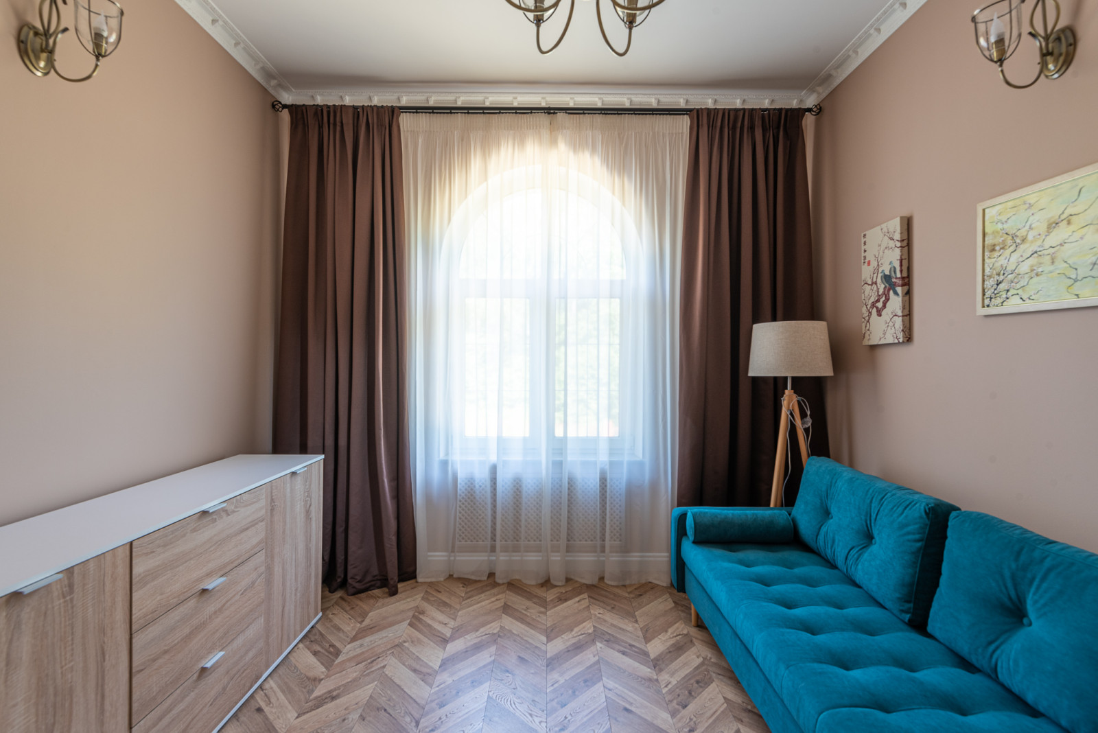 Шторы в частном доме