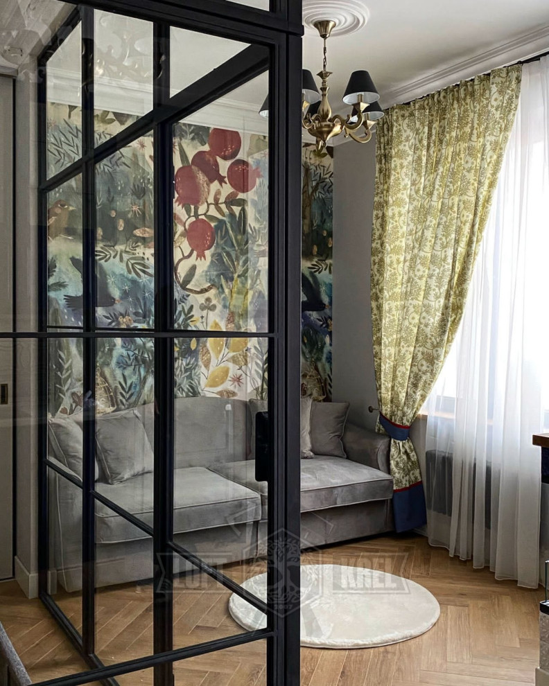 Обложка проекта: Перегородка в гостинную