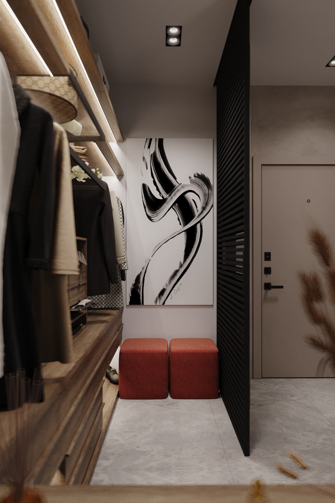 Дизайн-проект квартиры в ЖК Раменки