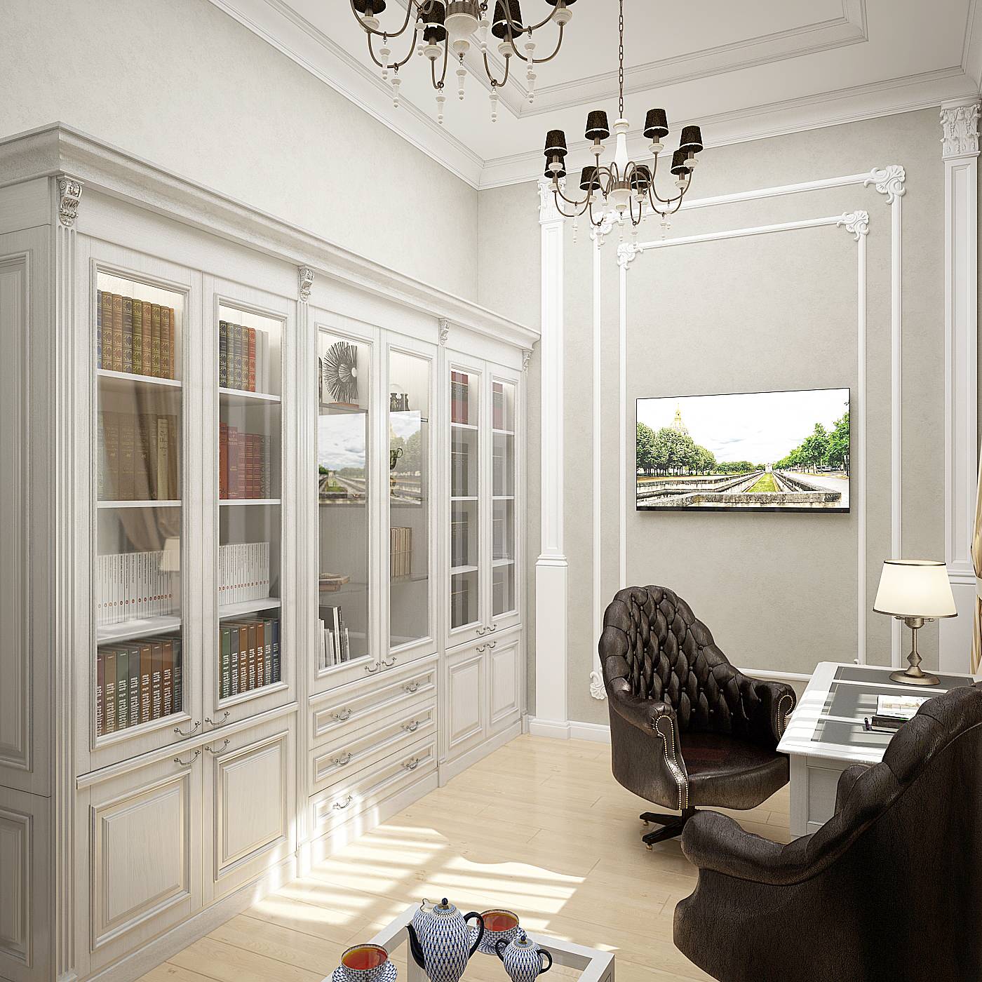 Дизайн интерьеров особняка.Классика