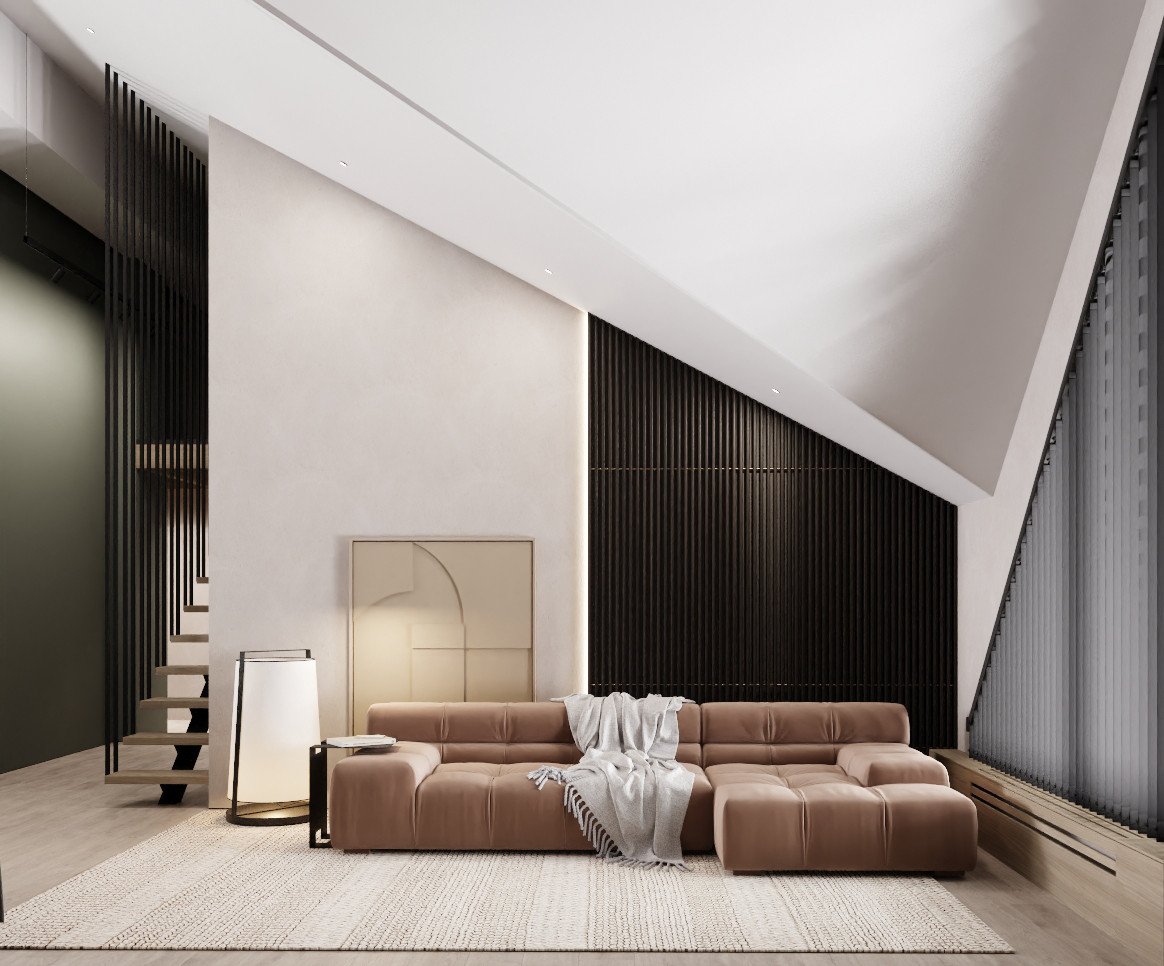 Обложка проекта: Квартира мансарда