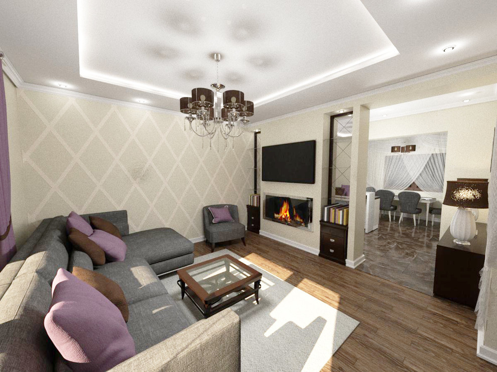 Коттедж В стиле современный Арт-Деко