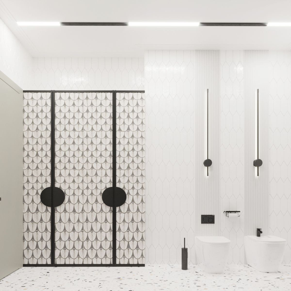 Обложка проекта: Дизайн интерьера ванной комнаты