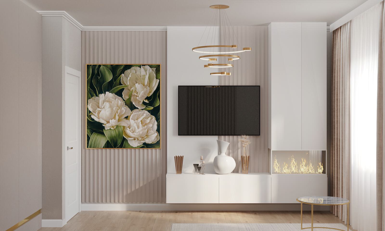 Трехкомнатная квартира 90м2