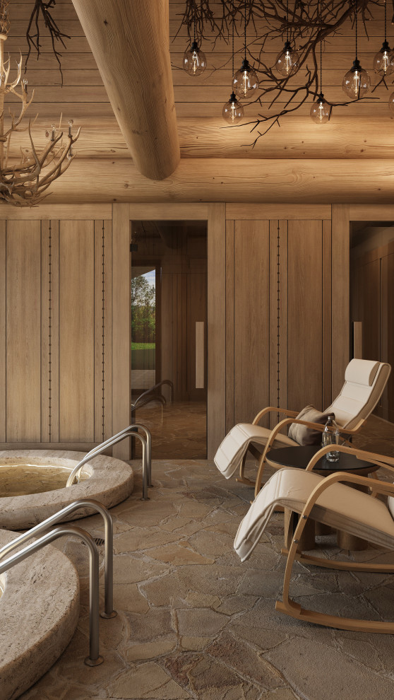 Архитектурный проект бани премиум класса Strada