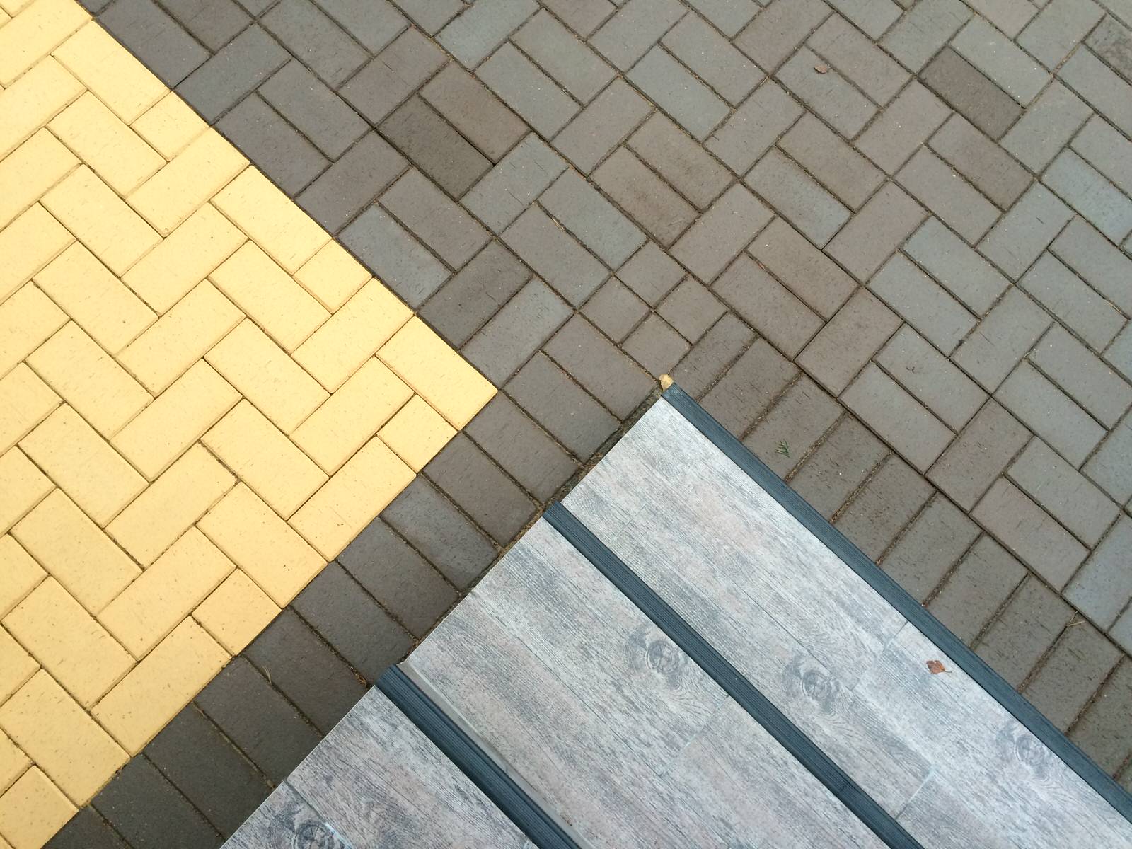 Мощение клинкерным кирпичом