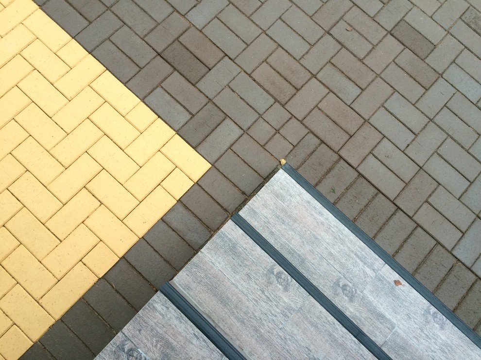 Мощение клинкерным кирпичом