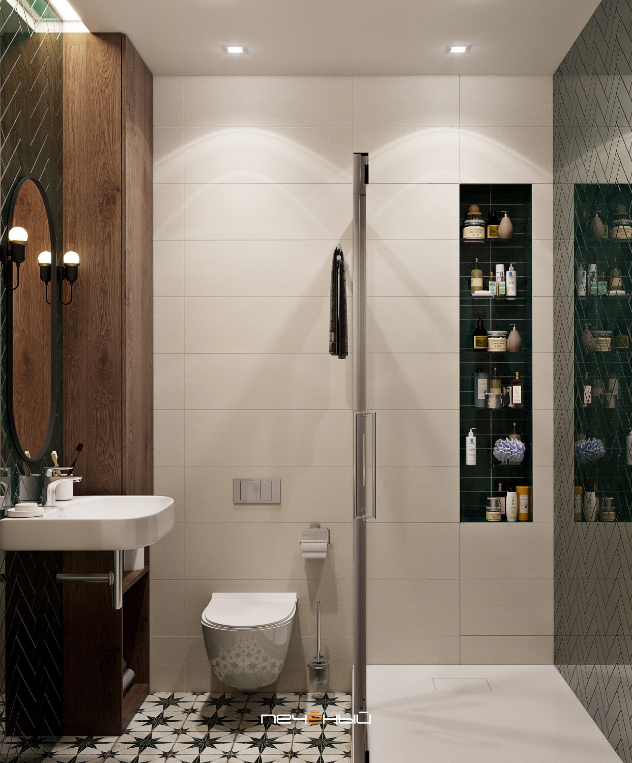 Просторная евротрёшка площадью 86 квадратных метров