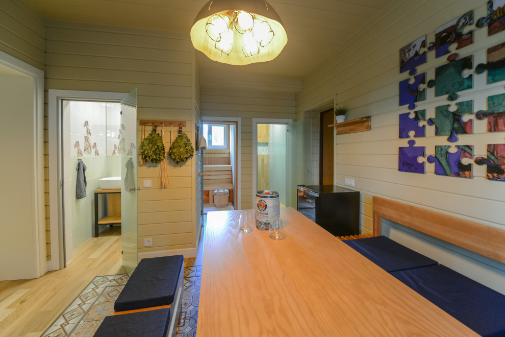 Летний дачный дом с банным комплексом