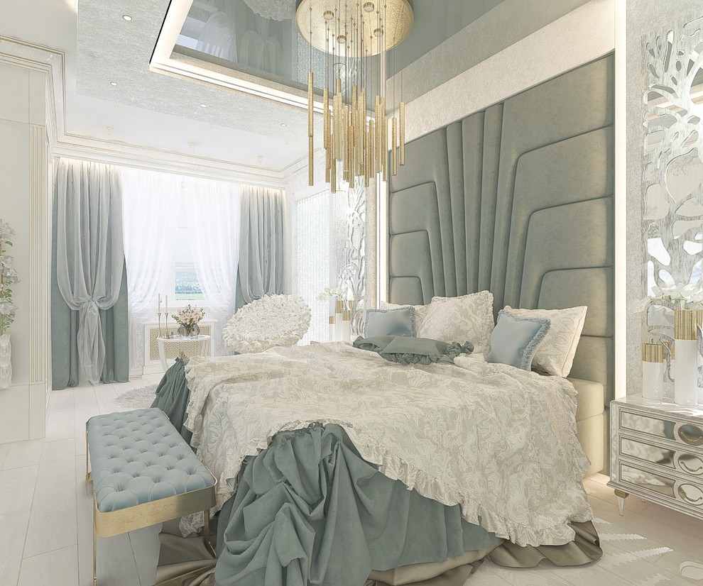 Спальня в 4-комнатной квартире 3