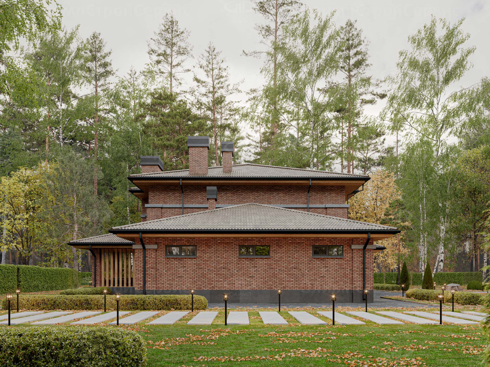 Двухэтажный дом «Суздаль»