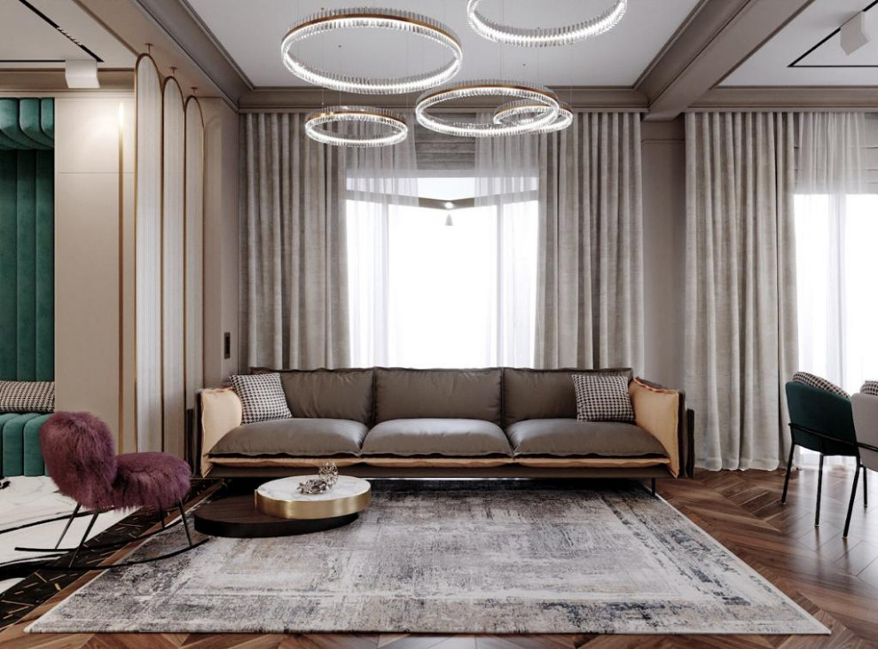 Частный интерьер таунхаус