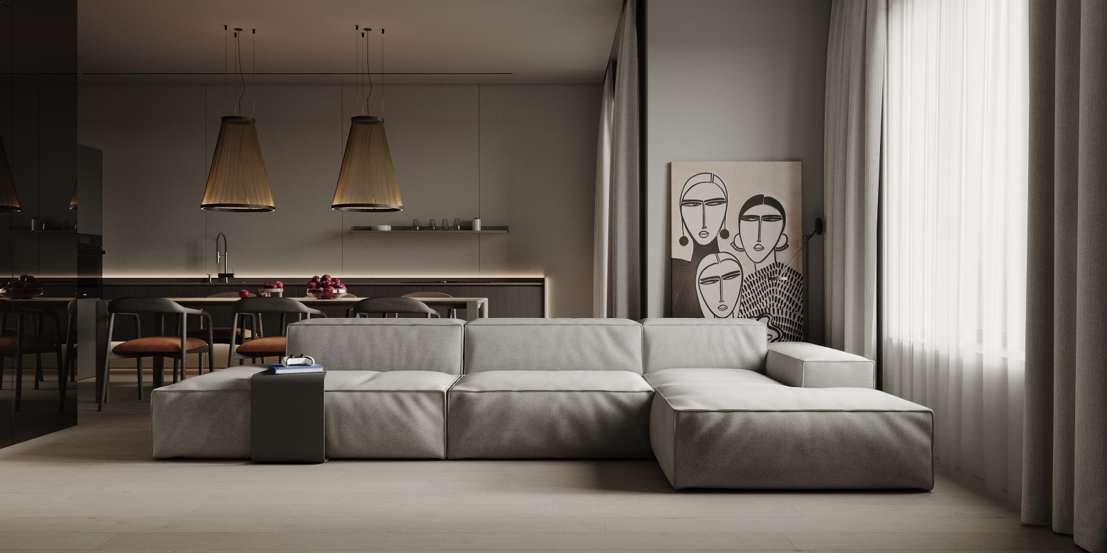 Обложка проекта: KUTUZOV GRAD | Квартира 62 м2, ЖК КутузовGRAD II, г. Москва