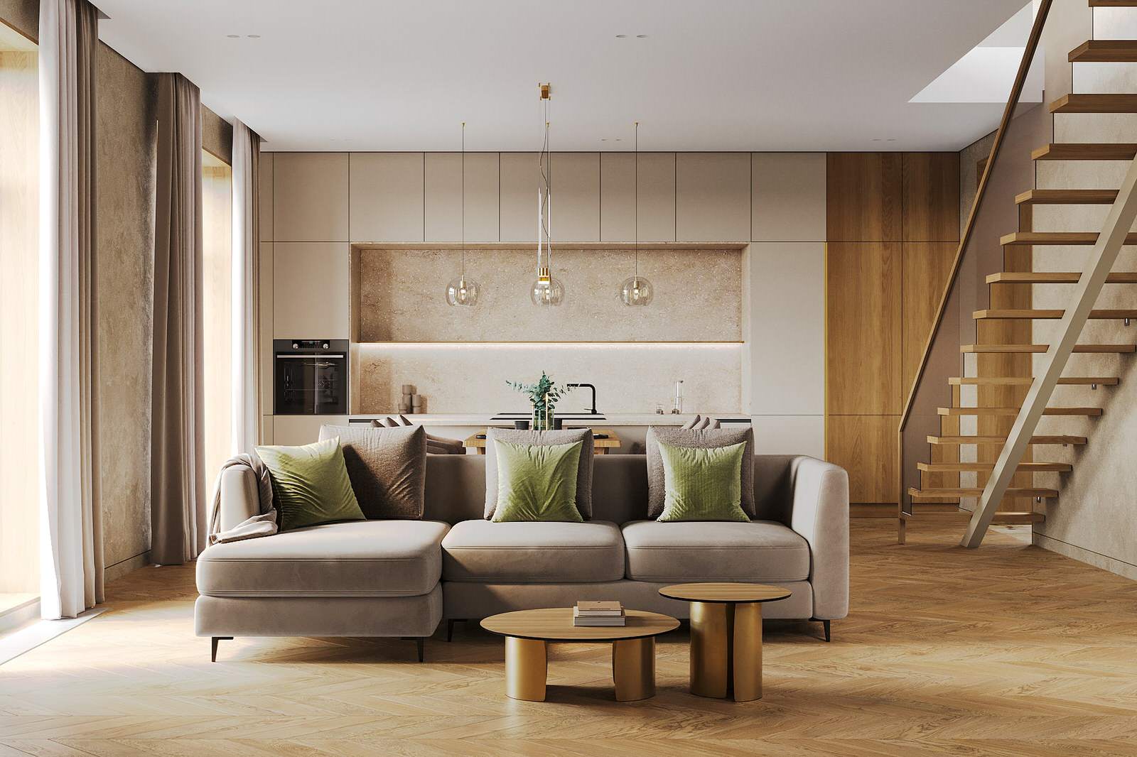 Кухня-гостиная