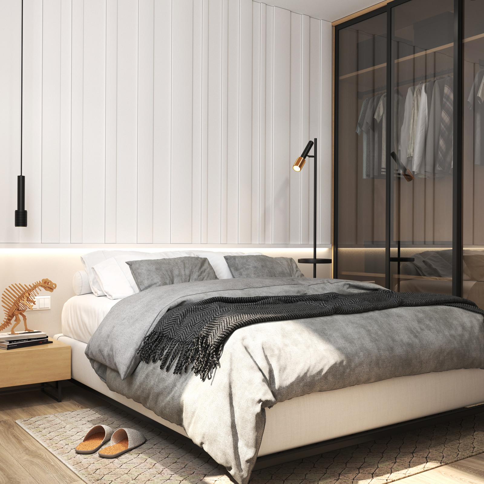 Дизайн-проект квартиры 76 кв.м, г.Тверь, ул.Московская