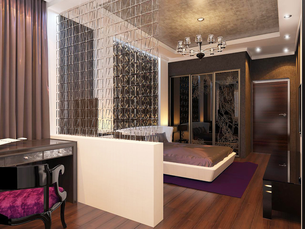 Современный стиль. Трехкомнатная квартира на юге Москвы.