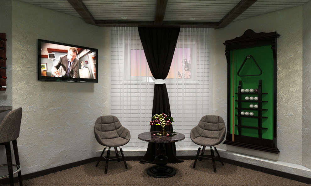 БИЛЬЯРДНАЯ В ЧАСТНОМ ДОМЕ