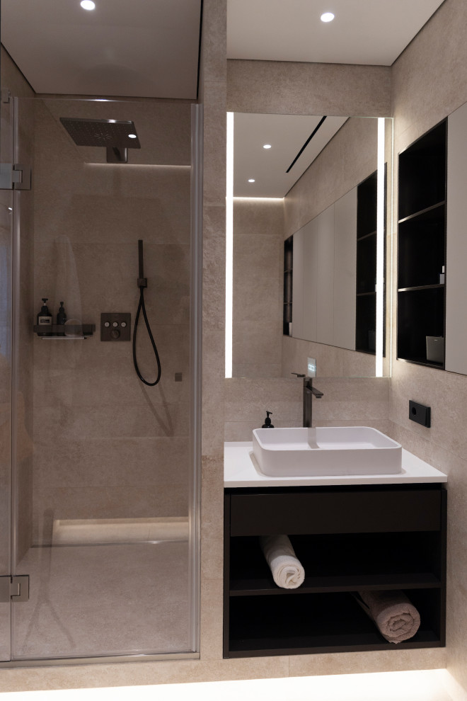 светлая квартира в ЛАХТА Plaza