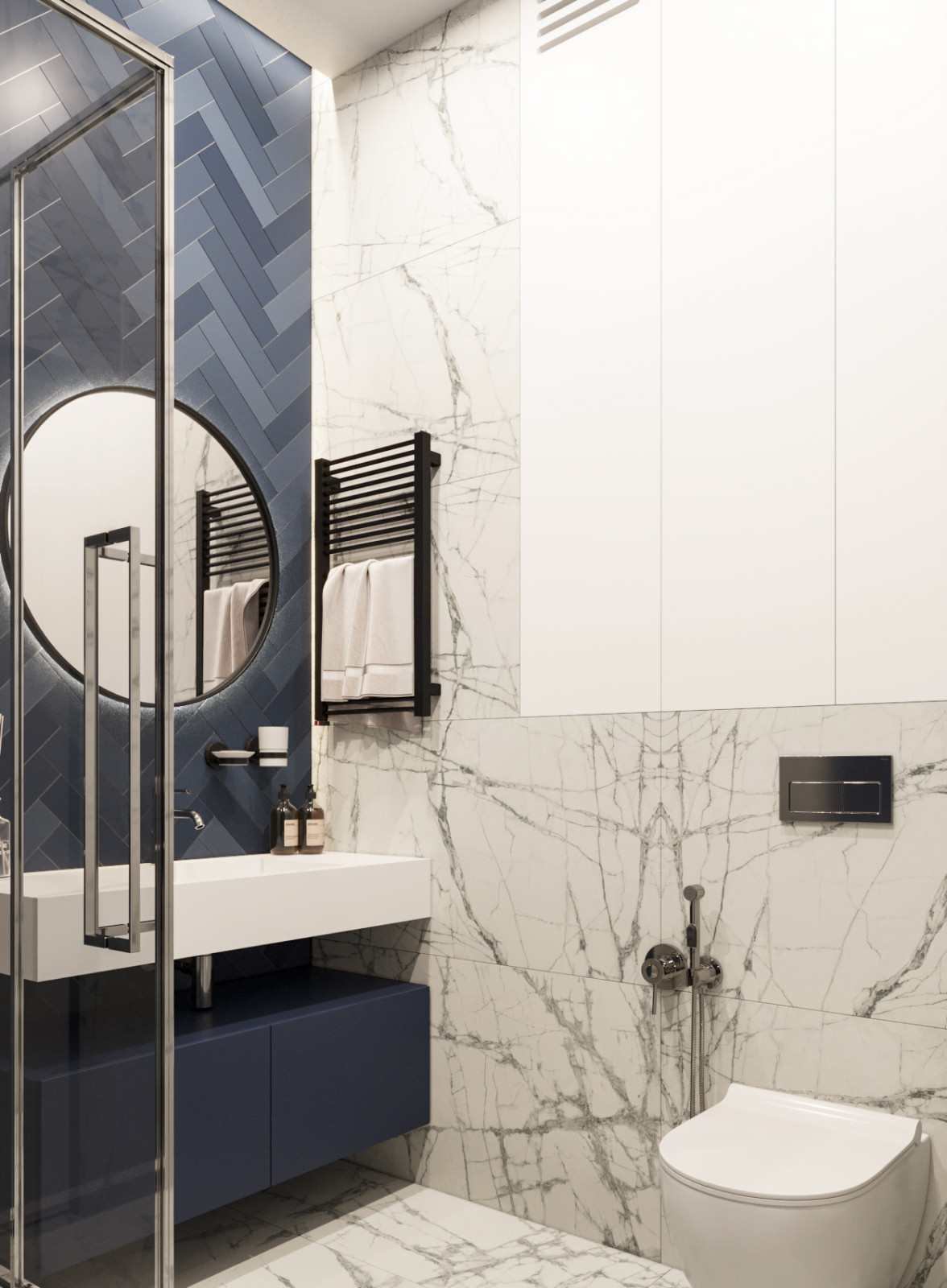 Москва, ЖК "PLAY". Евродвушка 46 кв.м.