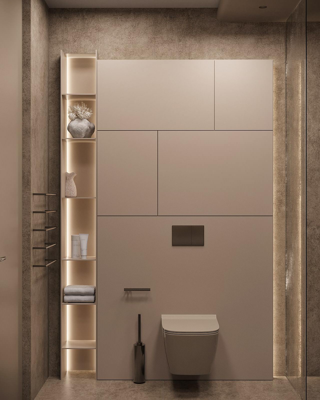 Квартира 130м², ЖК Master на Серебристом бульваре