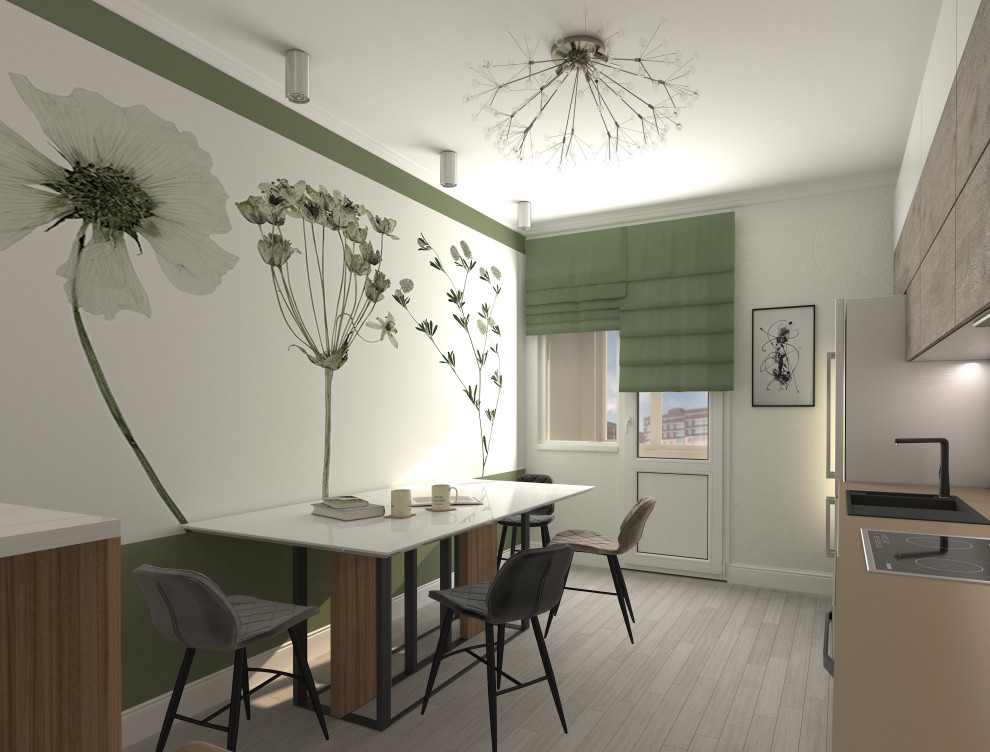 Трёхкомнатная квартира для молодой семьи с ребёнком.3 варианта.