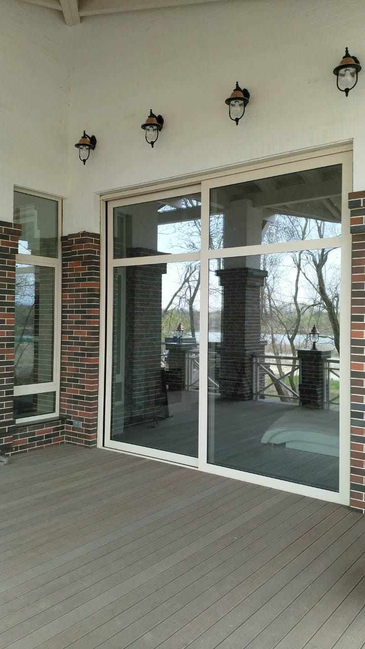 Остекление частного дома