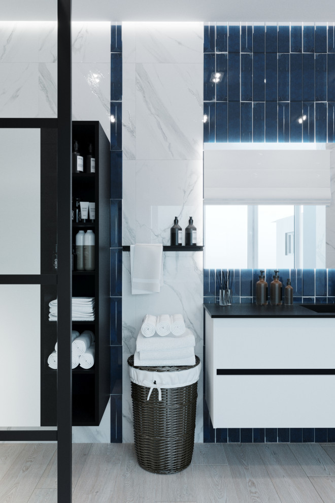 Ванная комната в загородном доме