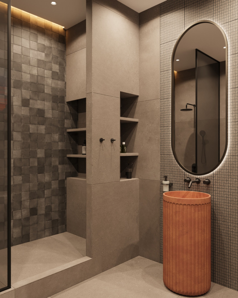 Проект двухкомнатной квартиры в Жк Петровская Доминанта, Современный стиль