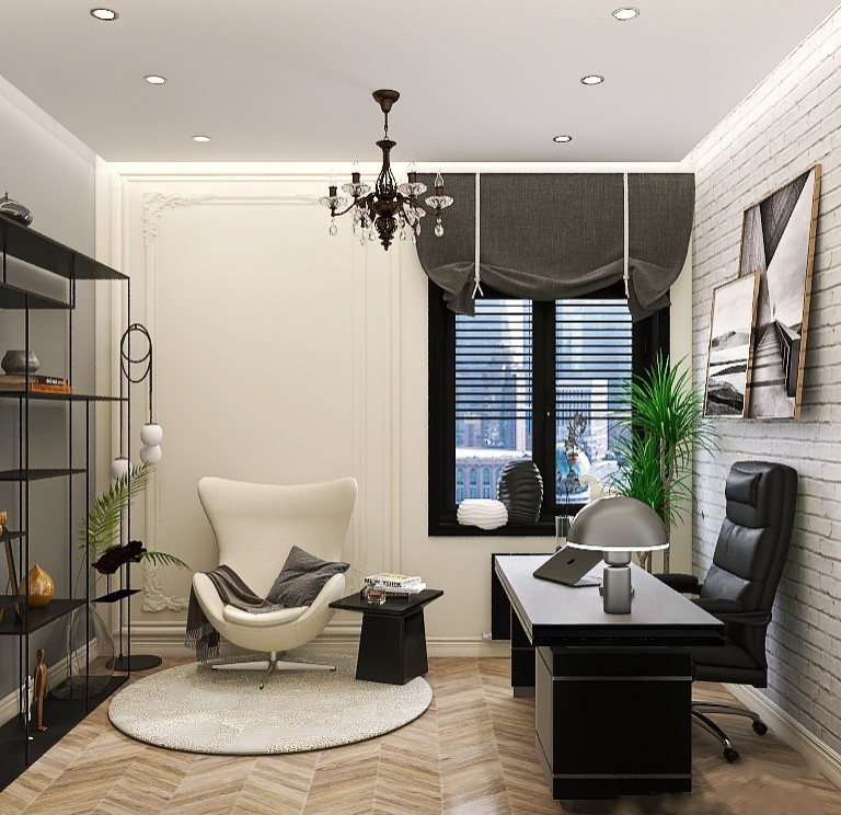 Обложка проекта: Дизайн проект квартиры в современном стиле