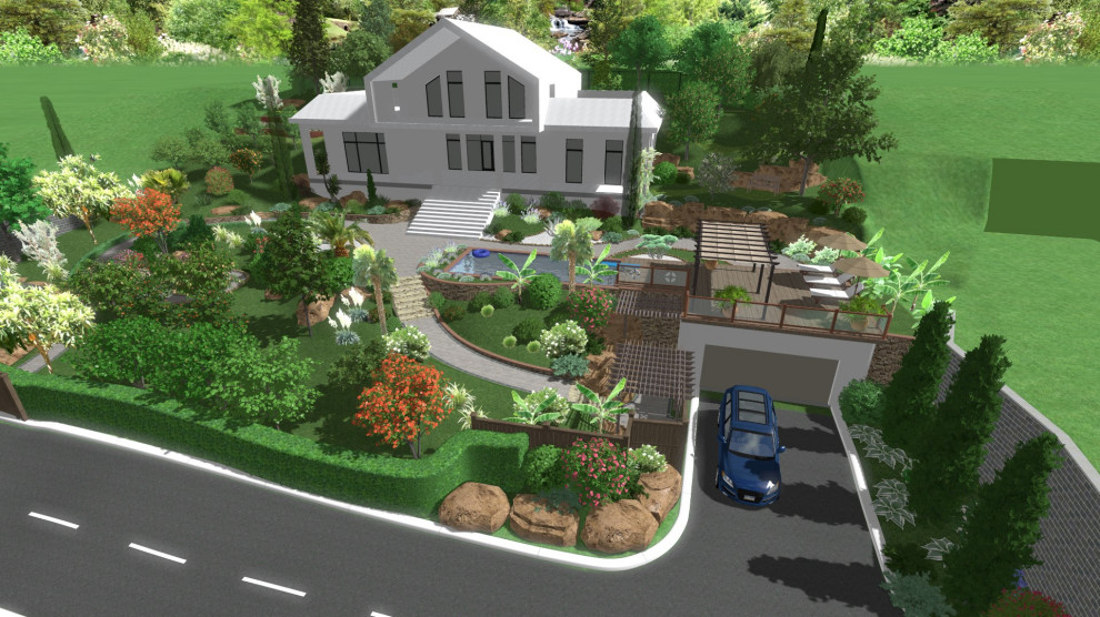 Приусадебный участок индивидуального жилого дома