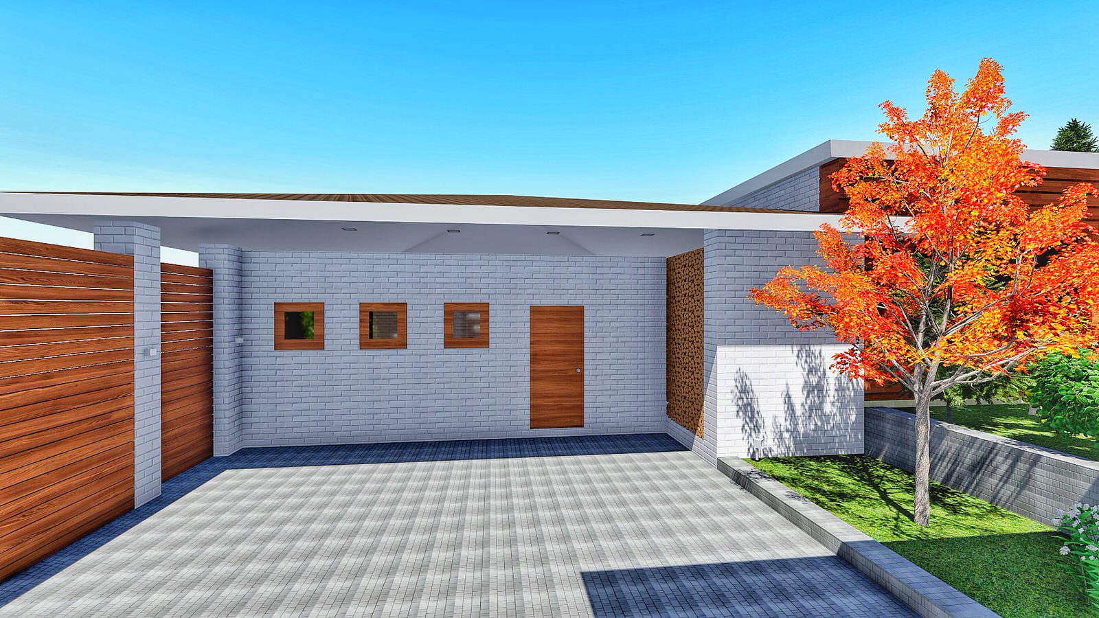 Ландшафтный дизайн Иркутск п. Марково